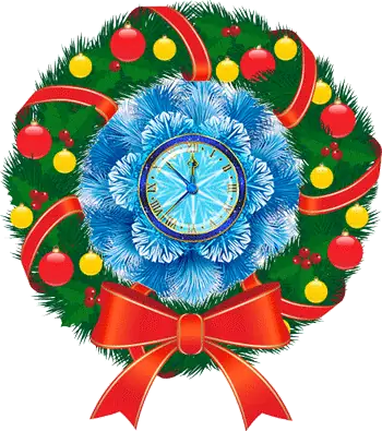 Иконка Новогодние часы (New Year Clock) 1.3.1 [Ru]