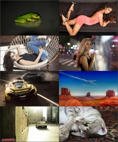 Иконка Обои для рабочего стола - Разное [1680x1050 - 3840x2160] [100шт.] (2016) JPG