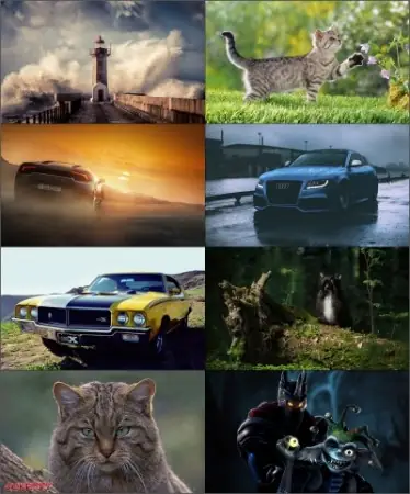 Иконка Обои для рабочего стола - Разное [1680x1050 - 3840x2160] [95шт.] (2017) JPG