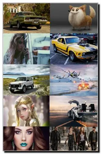 Иконка Обои для рабочего стола - Разное [1920x1080] [140шт.] (2017) JPG