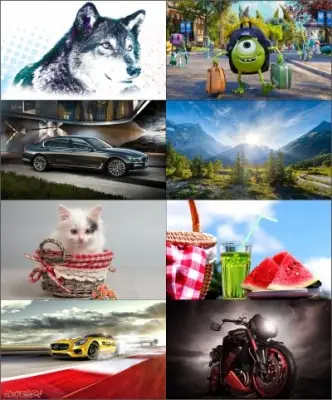 Иконка Обои для рабочего стола - Разное [1920x1200-2560x1600] [100шт.] (2015) JPG