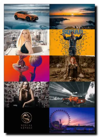 Иконка Обои для рабочего стола - Разное [3840x2160 - 5120x2880] [100шт.] (2021) JPG