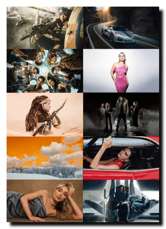 Иконка Обои для рабочего стола - Разное [3840x2160 - 5120x2880] [300шт.] (2023) JPG