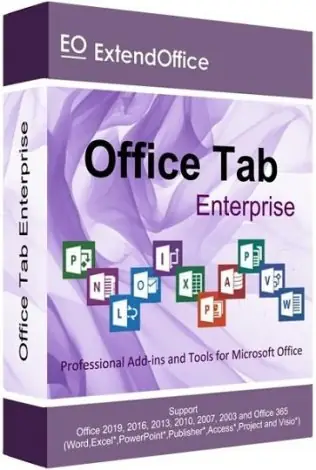 Иконка Office Tab Enterprise 16.00 RePack by KpoJIuK [Multi Ru]