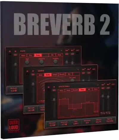 Иконка Overloud - BREVERB 2 2.1.17 Standalone, VST, VST 3, AAX (x86 x64) RePack by TCD [En]