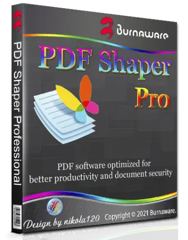 Иконка PDF Shaper Professional 10.7 (2021) РС RePack & Portable by elchupacabra