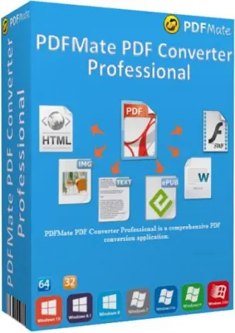 Иконка PDFMate PDF Converter Professional 1.87 RePack (& Portable) by TryRooM [Ru En]