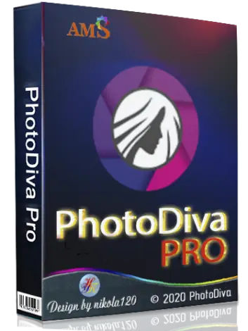 Иконка PhotoDiva Pro 3.0 (2020) РС RePack & Portable by elchupacabra