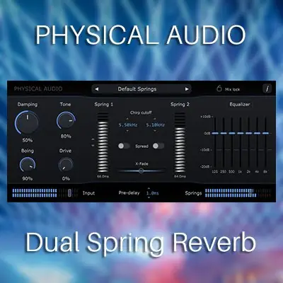 Иконка Physical Audio - Dual Spring Reverb 3.1.3 VST3, AAX (x64) [En]