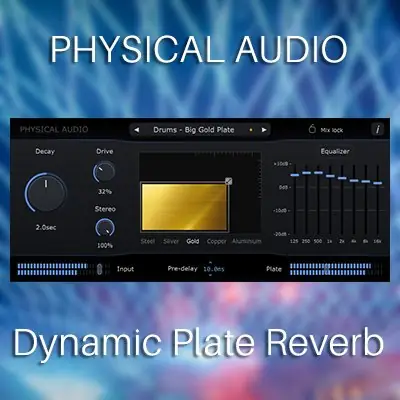 Иконка Physical Audio - Dynamic Plate Reverb 3.1.3 VST3, AAX (x64) [En]