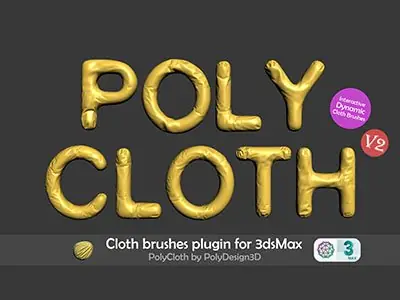 Иконка PolyDesign3D - PolyCloth 2.02 for 3ds Max 2016-2022 [En]