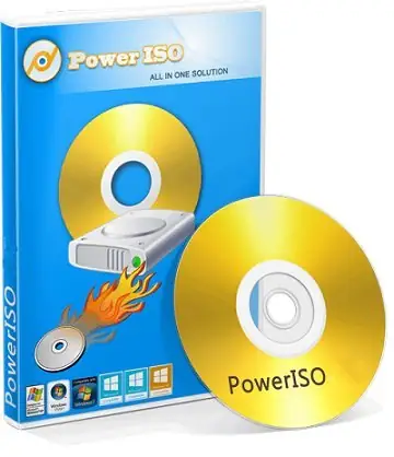 Иконка PowerISO 8.1 RePack by KpoJIuK [Multi Ru]