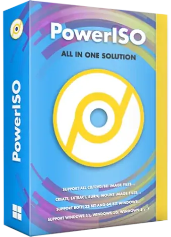 Иконка PowerISO 9.0 RePack (& Portable) by elchupacabra [Multi Ru]