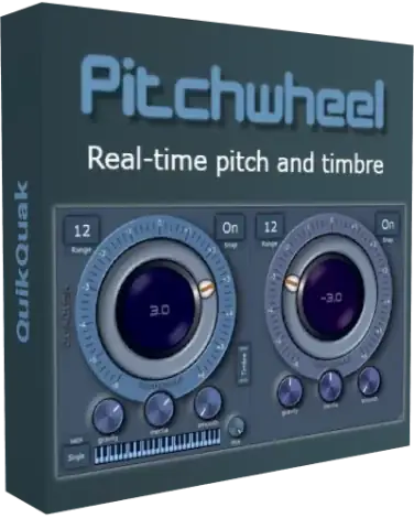 Иконка QuikQuak - Pitchwheel 5.2.0 VST, VST3, AAX (x64) RePack by TCD [En]