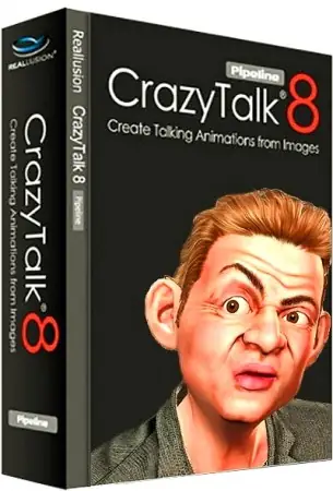 Иконка Reallusion CrazyTalk Pipeline 8.03.1620.1 + Resource Pack (2016) Русский