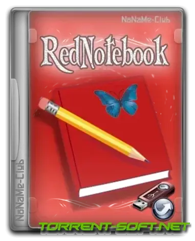 Иконка RedNotebook 2.30.0 Portable by PortableApps [Multi Ru]