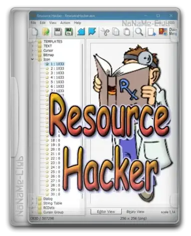 Иконка Resource Hacker 5.2.8.448 RePack (& Portable) by elchupacabra [Ru En]