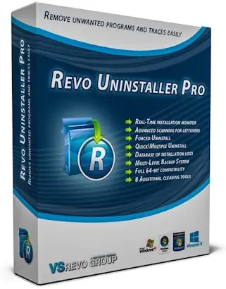 Иконка Revo Uninstaller Pro 3.2.0 RePack (& portable) by KpoJIuK (2017) Multi Русский