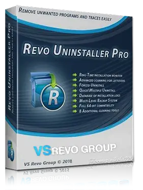 Иконка Revo Uninstaller Pro 3.2.1 RePack (& portable) by TryRooM [2018, MULTILANG +RUS]