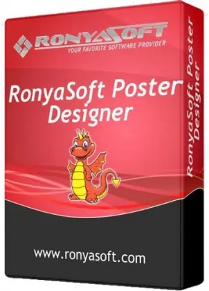 Иконка RonyaSoft Poster Designer 2.3.15 RePack & Portable (2017) Русский Английский