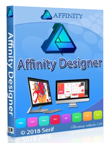Иконка Serif Affinity Designer 1.6.5.123 (2018) РС