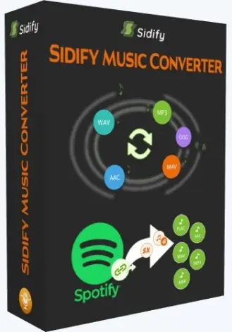 Иконка Sidify Music Converter 2.2.3 RePack by F4CG (для Spotify) [Multi Ru]