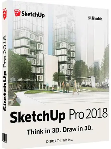 Иконка SketchUp Pro 2018 18.0.16975 + Plugins Pack (2017) Русский