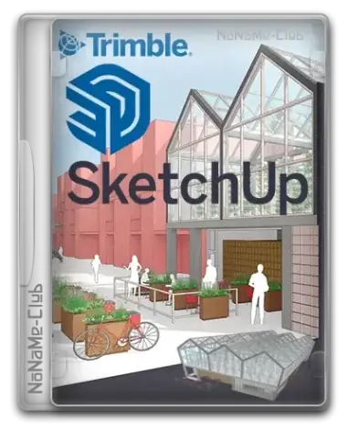 Иконка SketchUp Pro 2024 24.0.484 RePack by KpoJIuK [Ru En]