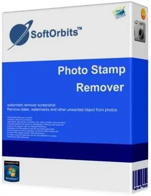 Иконка SoftOrbits Photo Stamp Remover 9.1 RePack (2017) Русский Английский