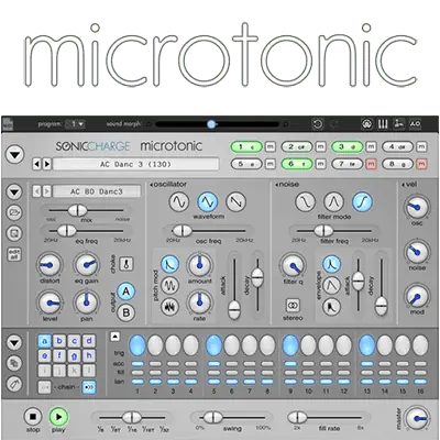 Иконка Sonic Charge - Microtonic 3.20 VSTi [En]