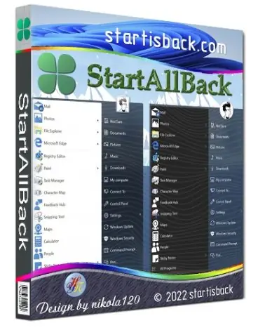 Иконка StartAllBack 3.5.5 StartIsBack++ 2.9.17 (2.9.1) StartIsBack + 1.7.6 RePack by KpoJIuK [Multi Ru]