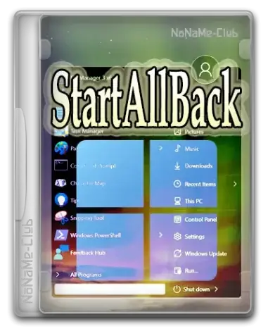 Иконка StartAllBack 3.9.10 StartIsBack++ 2.9.20 (2.9.1) StartIsBack + 1.7.6 RePack by KpoJIuK [Multi Ru]
