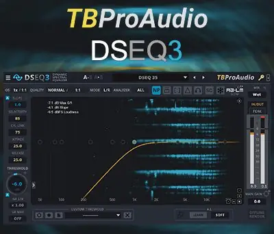 Иконка TBProAudio - DSEQ3 3.6.0 VST, VST3, AAX (x86 x64) [En]