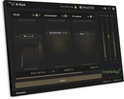 Иконка Techivation - AI-Rack 1.0.0 VST, VST 3, AAX RePack by BUBBiX [En]