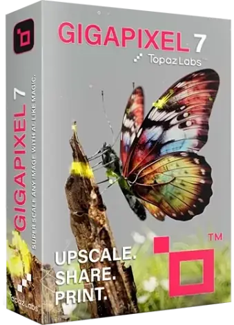 Иконка Topaz Gigapixel AI 7.2.3 + models Portable by 7997 [En]