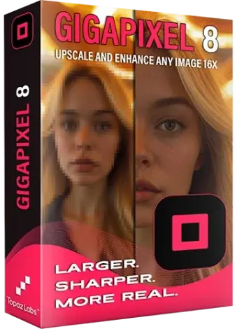 Иконка Topaz Gigapixel AI 8.1.1 RePack by KpoJIuK [En]