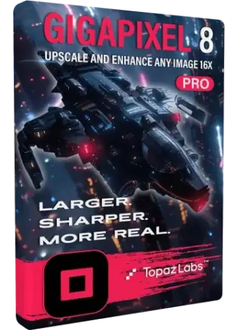 Иконка Topaz Gigapixel AI Pro 8.3.3 RePack by KpoJIuK [En]
