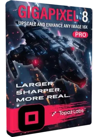 Иконка Topaz Gigapixel AI Pro 8.4.1 RePack by KpoJIuK [En]