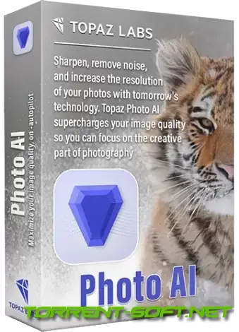 Иконка Topaz Photo AI 1.5.2 (x64) RePack by KpoJIuK [En]
