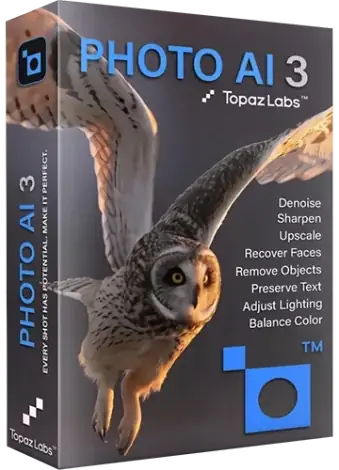 Иконка Topaz Photo AI 3.2.0 Portable by conservator [En]