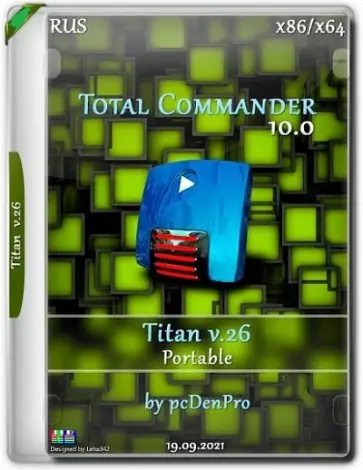 Иконка Total Commander 10.0 Final Titan v.26 Portable by pcDenPro [Ru]