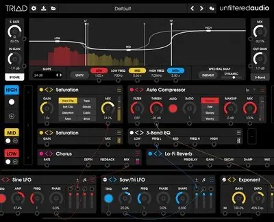 Иконка Unfiltered Audio - TRIAD 1.0.0 VST, VST3, AAX [En]