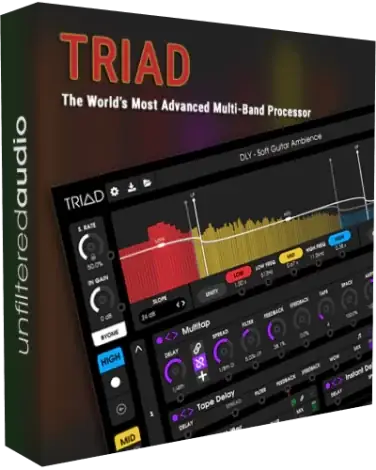 Иконка Unfiltered Audio - TRIAD 1.3.5 VST, VST3, AAX (x64) RePack by TCD [En]