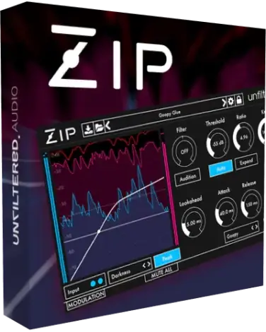 Иконка Unfiltered Audio - Zip 1.4.0 VST, VST 3, AAX (x64) RePack by TeamCubeadooby [En]