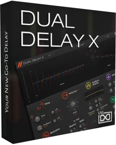 Иконка UVI - Dual Delay X 1.1.2 VST, VST 3, AAX (x64) RePack by R2R [En]
