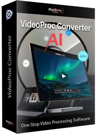 Иконка VideoProc Converter AI 7.9 (x64) RePack (& Portable) by elchupacabra [Multi Ru]