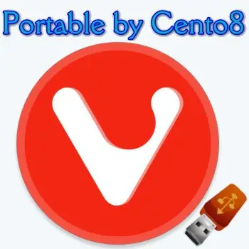 Иконка Vivaldi 5.0.2497.30 Portable by Cento8 [Ru En]