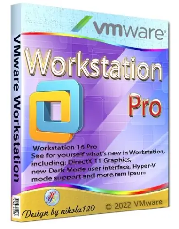 Иконка VMware Workstation 17 Pro 17.0.0 Build 20800274 RePack by KpoJIuK [En]