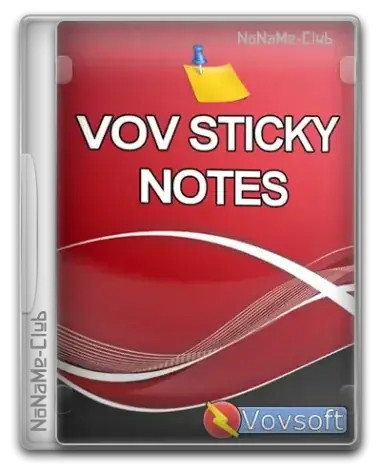 Иконка Vov Sticky Notes 9.3 + Portable [Multi Ru]