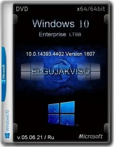 Иконка Windows 10 Enterprise LTSB (x64) Elgujakviso Edition (v.05.06.21) [Ru]